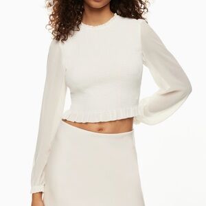 Aritzia tempest blouse